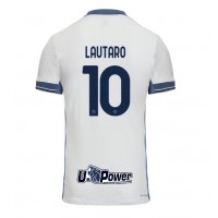 Camisa de Futebol Inter Milan Lautaro Martinez #10 Equipamento Secundário 2024-25 Manga Curta